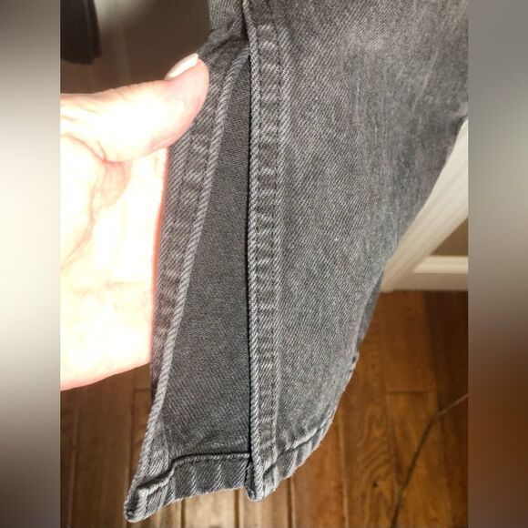 Re/Done Black Straight Leg Jeans - Picture 9 of 13